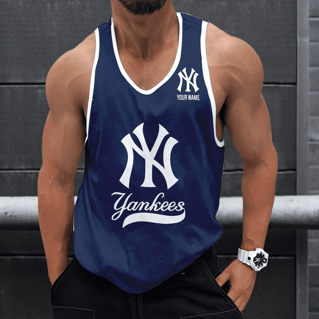 [FLASH SALE] NEW CUSTOMIZED MLB01 NEW YORK YANKEES UNISEX TANK TOP