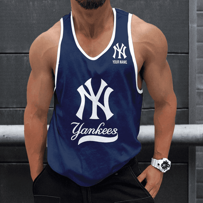[FLASH SALE] NEW CUSTOMIZED MLB01 NEW YORK YANKEES UNISEX TANK TOP