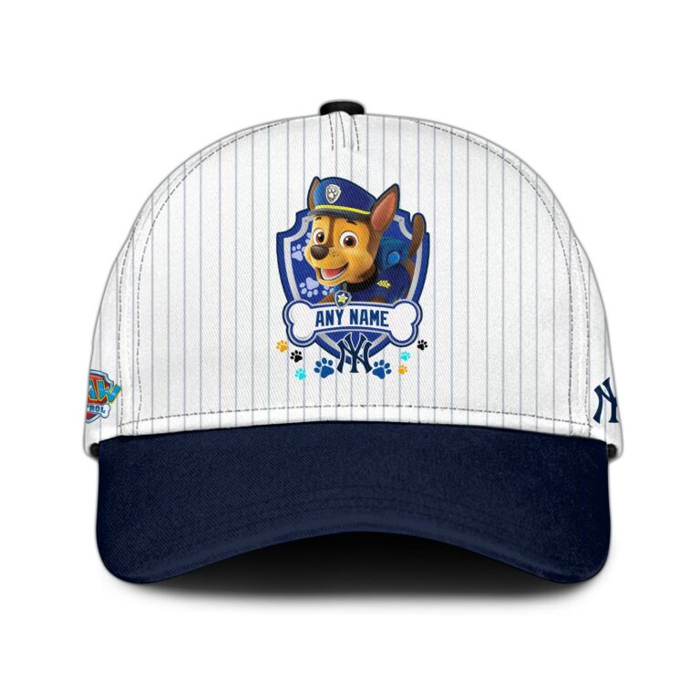 [FLASH SALE] NEW CUSTOMIZED MLB01 NYY NEW YORK YANKEES x PAW PATROL BASEBALL JERSEY & CAP
