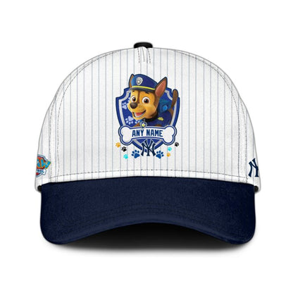 [FLASH SALE] NEW CUSTOMIZED MLB01 NYY NEW YORK YANKEES x PAW PATROL BASEBALL JERSEY & CAP