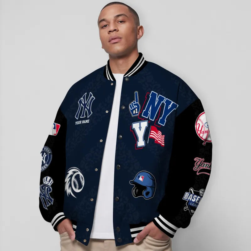 [FLASH SALE] NEW CUSTOMIZED MLB01 NYY NEW YORK YANKEES UNISEX T-SHIRT, POLO, HOODIE & JACKETS