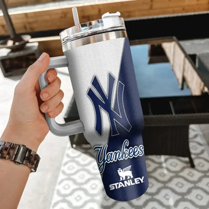 [FLASH SALE] NEW CUSTOMIZED MLB01 NYY NEW YORK YANKEES 40OZ TUMBLER