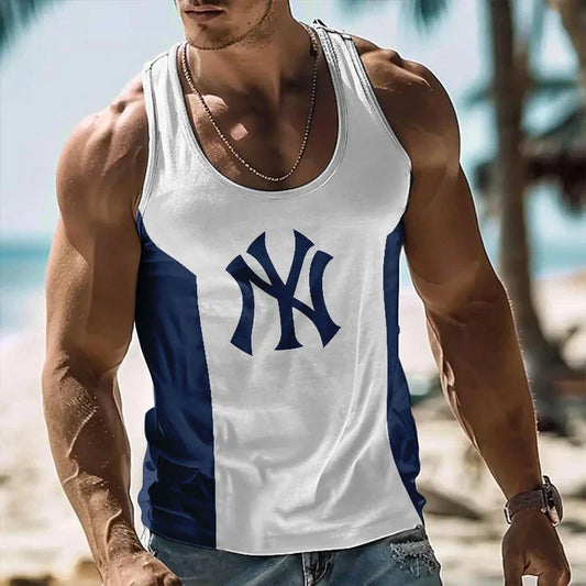 [FLASH SALE] NEW CUSTOMIZED MLB01 NEW YORK YANKEES UNISEX TANK TOP