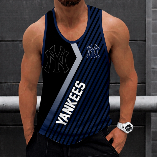 [FLASH SALE] NEW CUSTOMIZED MLB01 NEW YORK YANKEES UNISEX TANK TOP