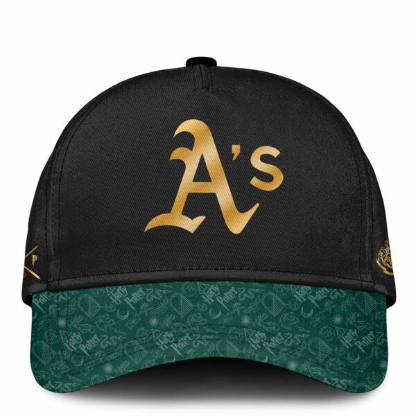 [FLASH SALE] NEW CUSTOMIZED MLB23 OAS OAKLAND ATHLETICS x HARRY POTTER BASEBALL JERSEY & CAP