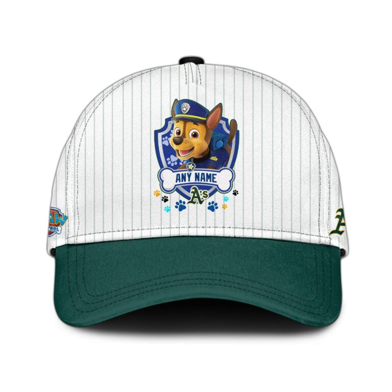 [FLASH SALE] NEW CUSTOMIZED MLB23 OAS OAKLAND ATHLETICS x PAW PATROL BASEBALL JERSEY & CAP