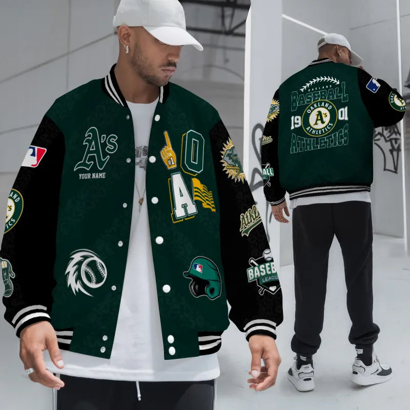 [FLASH SALE] NEW CUSTOMIZED MLB23 OAS OAKLAND ATHLETICS UNISEX T-SHIRT, POLO, HOODIE & JACKETS