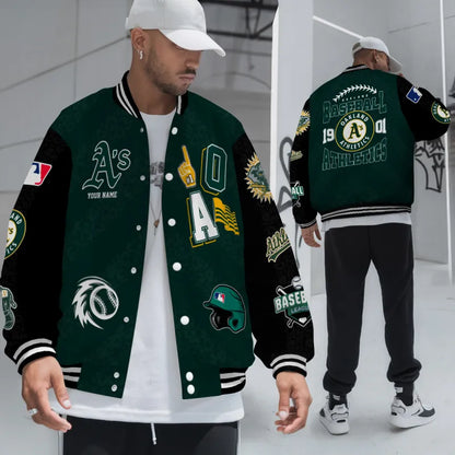 [FLASH SALE] NEW CUSTOMIZED MLB23 OAS OAKLAND ATHLETICS UNISEX T-SHIRT, POLO, HOODIE & JACKETS