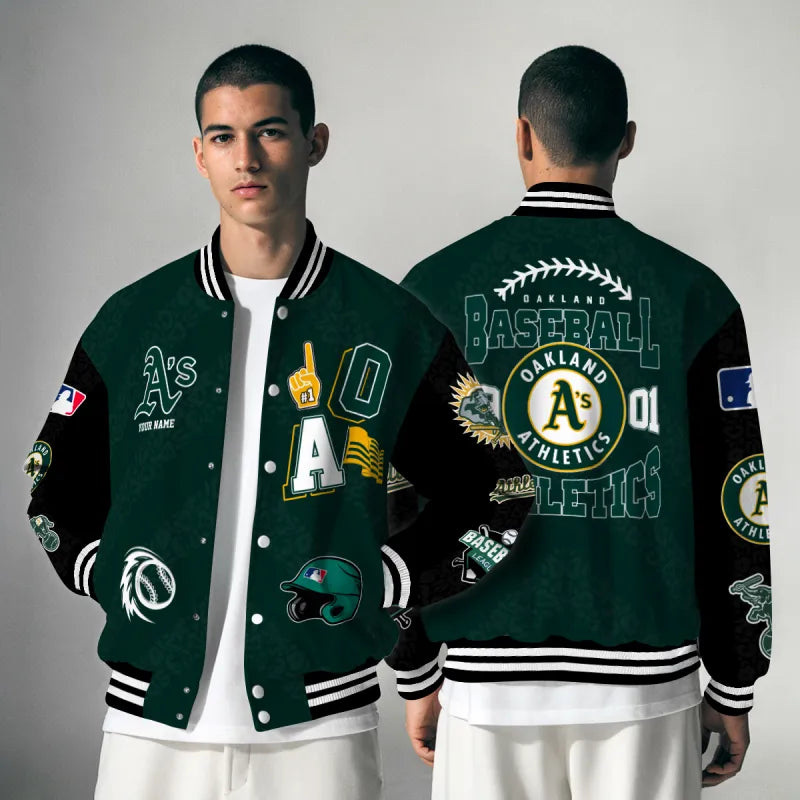 [FLASH SALE] NEW CUSTOMIZED MLB23 OAS OAKLAND ATHLETICS UNISEX T-SHIRT, POLO, HOODIE & JACKETS