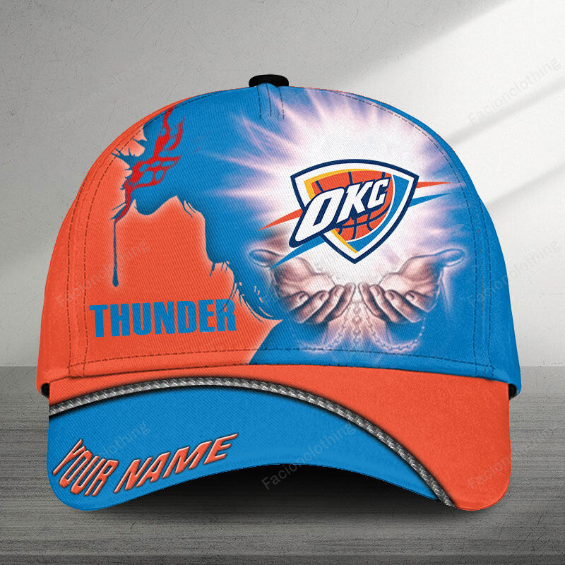 [HOT DEAL] NEW CUSTOMIZED NBA01 OCT OKLAHOMA CITY THUNDER CLASSIC CAP