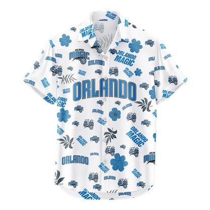 [HOT DEAL] NEW CUSTOMIZED NBA15 OMA ORLANDO MAGIC UNISEX HAWAIIAN SHIRT & SHORTS SET