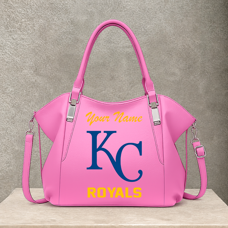 [FLASH SALE] NEW CUSTOMIZED MLB19 KCR KANSAS CITY ROYALS SHOULDER HANDBAG