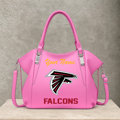 [SPECIAL OFFER] NEW CUSTOMIZED NFL18 ATF ATLANTA FALCONS SHOULDER HANDBAG