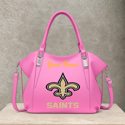 [SPECIAL OFFER] NEW CUSTOMIZED NFL24 NOS NEW ORLEANS SAINTS SHOULDER HANDBAG
