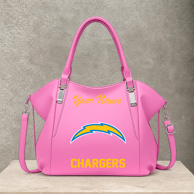 [SPECIAL OFFER] NEW CUSTOMIZED NFL09 LAC LOS ANGELES CHARGERS SHOULDER HANDBAG