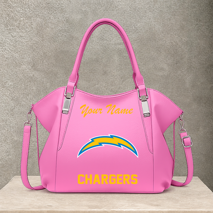 [SPECIAL OFFER] NEW CUSTOMIZED NFL09 LAC LOS ANGELES CHARGERS SHOULDER HANDBAG