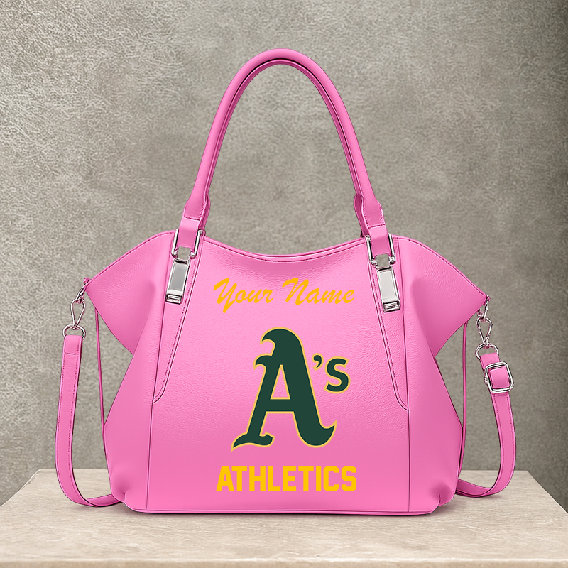 [FLASH SALE] NEW CUSTOMIZED MLB23 OAS OAKLAND ATHLETICS SHOULDER HANDBAG