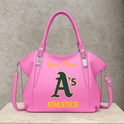 [FLASH SALE] NEW CUSTOMIZED MLB23 OAS OAKLAND ATHLETICS SHOULDER HANDBAG