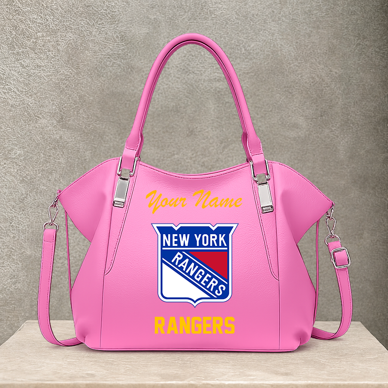 [SUPER SALE] NEW CUSTOMIZED NHL24 NYR NEW YORK RANGERS SHOULDER HANDBAG