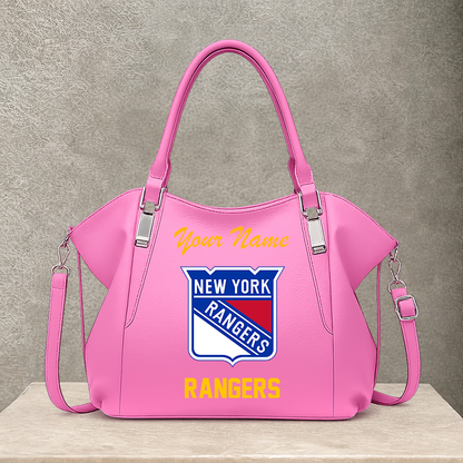 [SUPER SALE] NEW CUSTOMIZED NHL24 NYR NEW YORK RANGERS SHOULDER HANDBAG