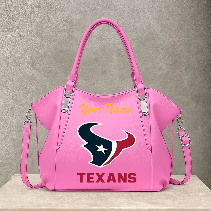 [SPECIAL OFFER] NEW CUSTOMIZED NFL15 HTT HOUSTON TEXANS SHOULDER HANDBAG