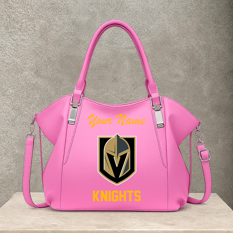 [SUPER SALE] NEW CUSTOMIZED NHL04 VGK VEGAS GOLDEN KNIGHTS SHOULDER HANDBAG