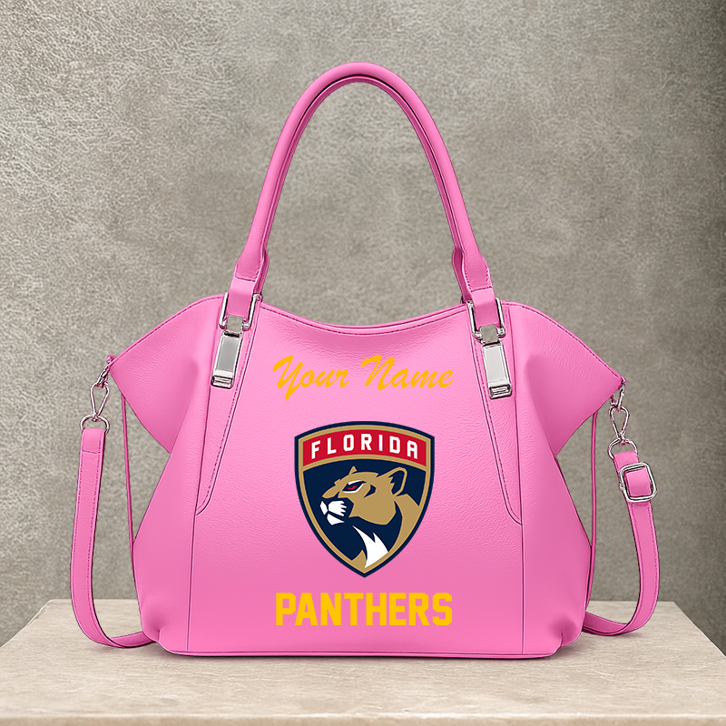 [SUPER SALE] NEW CUSTOMIZED NHL01 FPT FLORIDA PANTHERS SHOULDER HANDBAG
