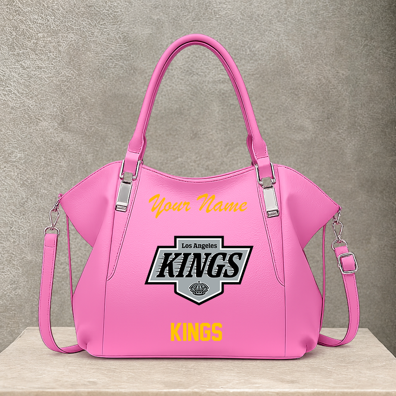 [SUPER SALE] NEW CUSTOMIZED NHL16 LAK LOS ANGELES KINGS SHOULDER HANDBAG
