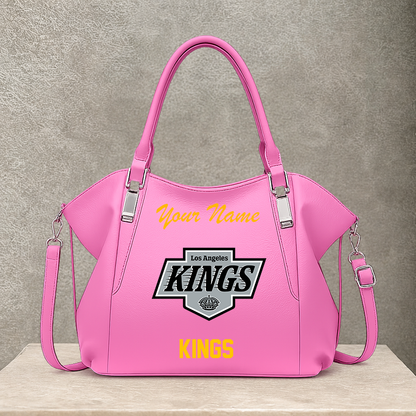 [SUPER SALE] NEW CUSTOMIZED NHL16 LAK LOS ANGELES KINGS SHOULDER HANDBAG