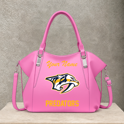 [SUPER SALE] NEW CUSTOMIZED NHL31 NVP NASHVILLE PREDATORS SHOULDER HANDBAG