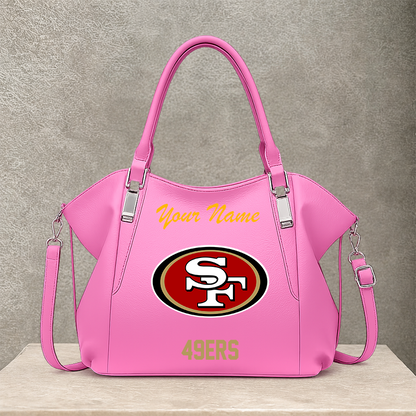 [SPECIAL OFFER] NEW CUSTOMIZED NFL11 SF49 SAN FRANCISCO 49ERS SHOULDER HANDBAG