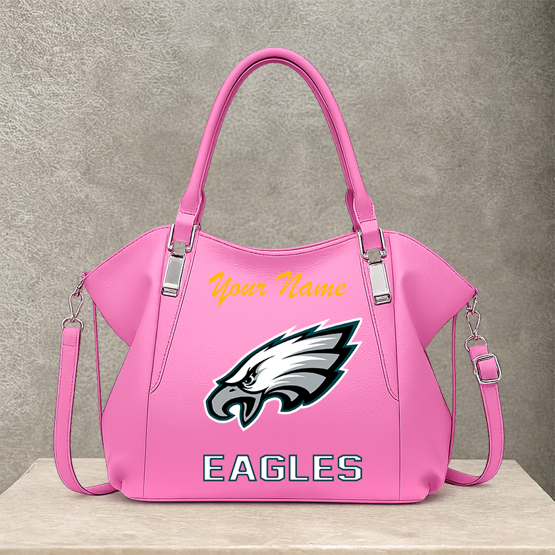 [SPECIAL OFFER] NEW CUSTOMIZED NFL02 PPE PHILADELPHIA EAGLES SHOULDER HANDBAG