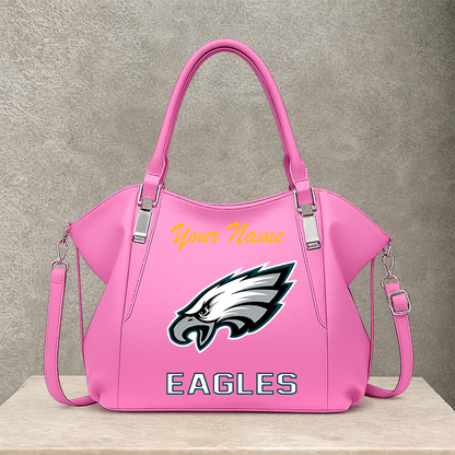 [SPECIAL OFFER] NEW CUSTOMIZED NFL02 PPE PHILADELPHIA EAGLES SHOULDER HANDBAG