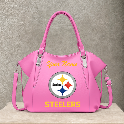 [SPECIAL OFFER] NEW CUSTOMIZED NFL14 PSB PITTSBURGH STEELERS SHOULDER HANDBAG