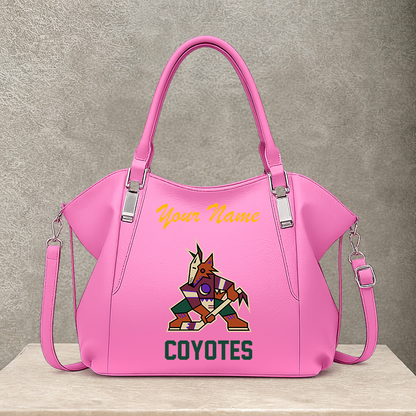 [SUPER SALE] NEW CUSTOMIZED NHL30 AZC ARIZONA COYOTES SHOULDER HANDBAG