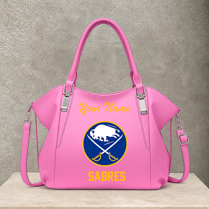 [SUPER SALE] NEW CUSTOMIZED NHL28 BFS BUFFALO SABRES SHOULDER HANDBAG