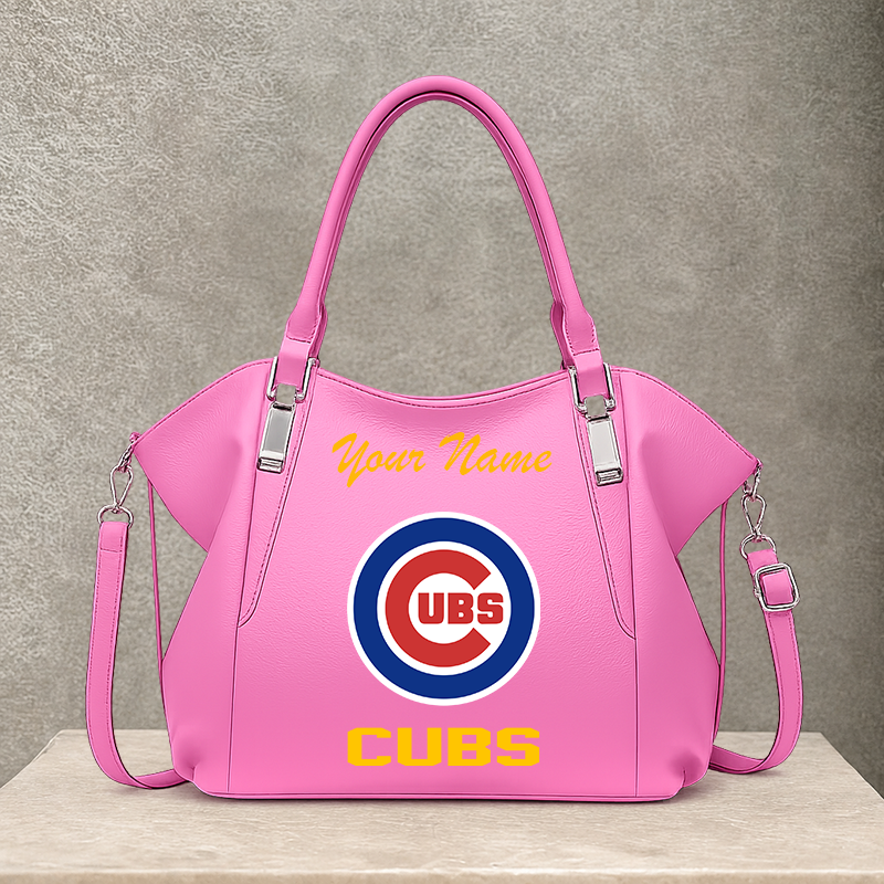 [FLASH SALE] NEW CUSTOMIZED MLB04 CCS CHICAGO CUBS SHOULDER HANDBAG