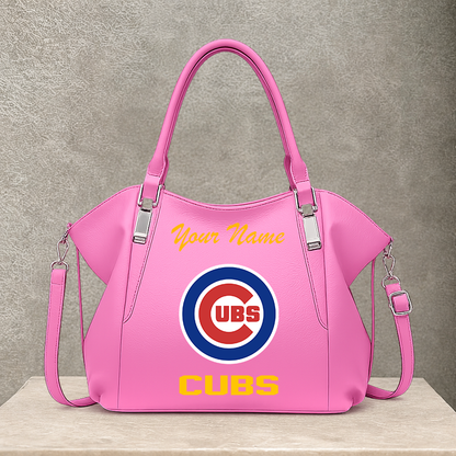 [FLASH SALE] NEW CUSTOMIZED MLB04 CCS CHICAGO CUBS SHOULDER HANDBAG
