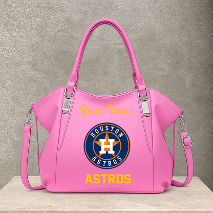 [FLASH SALE] NEW CUSTOMIZED MLB10 HAS HOUSTON ASTROS SHOULDER HANDBAG