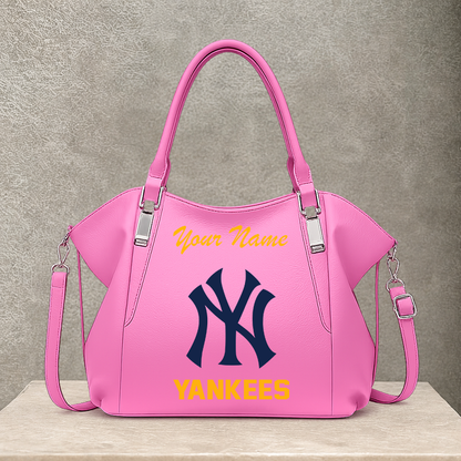 [FLASH SALE] NEW CUSTOMIZED MLB01 NYY NEW YORK YANKEES SHOULDER HANDBAG