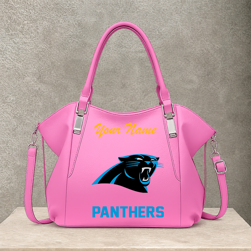 [SPECIAL OFFER] NEW CUSTOMIZED NFL23 CLP CAROLINA PANTHERS SHOULDER HANDBAG