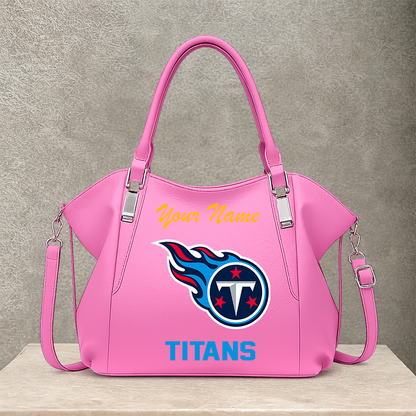 [SPECIAL OFFER] NEW CUSTOMIZED NFL31 TST TENNESSEE TITANS SHOULDER HANDBAG