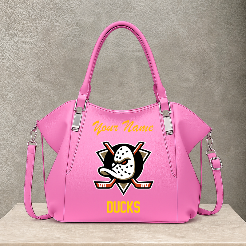 [SUPER SALE] NEW CUSTOMIZED NHL09 AHD ANAHEIM DUCKS SHOULDER HANDBAG