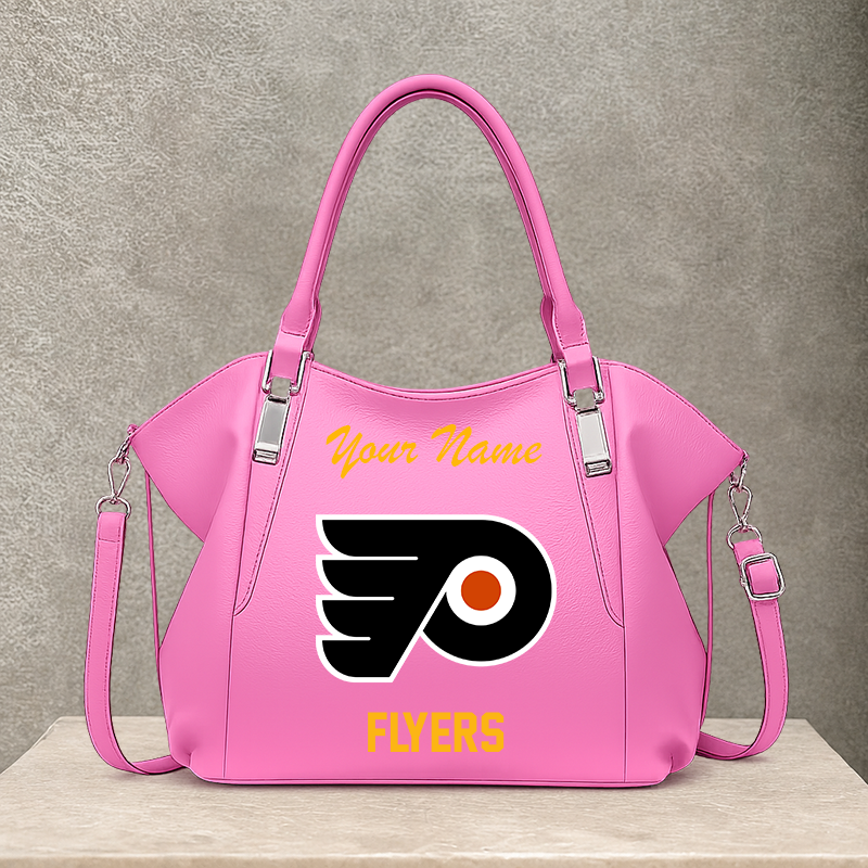 [SUPER SALE] NEW CUSTOMIZED NHL27 PPF PHILADELPHIA FLYERS SHOULDER HANDBAG
