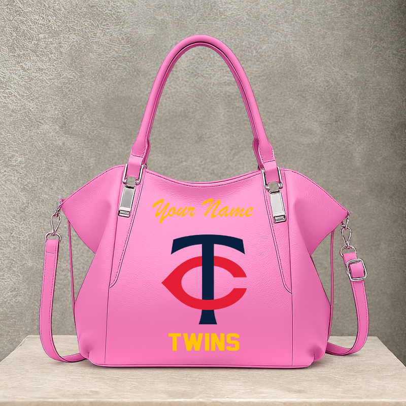 [FLASH SALE] NEW CUSTOMIZED MLB22 MTS MINNESOTA TWINS SHOULDER HANDBAG