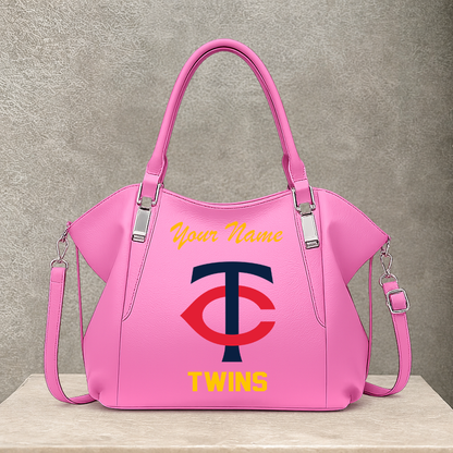 [FLASH SALE] NEW CUSTOMIZED MLB22 MTS MINNESOTA TWINS SHOULDER HANDBAG