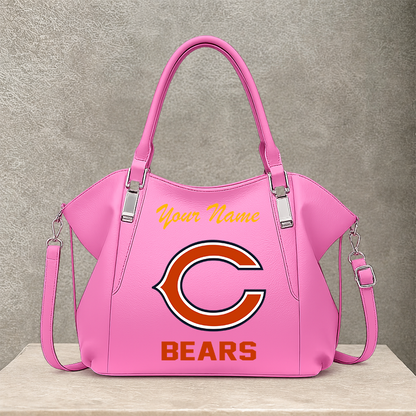 [SPECIAL OFFER] NEW CUSTOMIZED NFL26 CCB CHICAGO BEARS SHOULDER HANDBAG