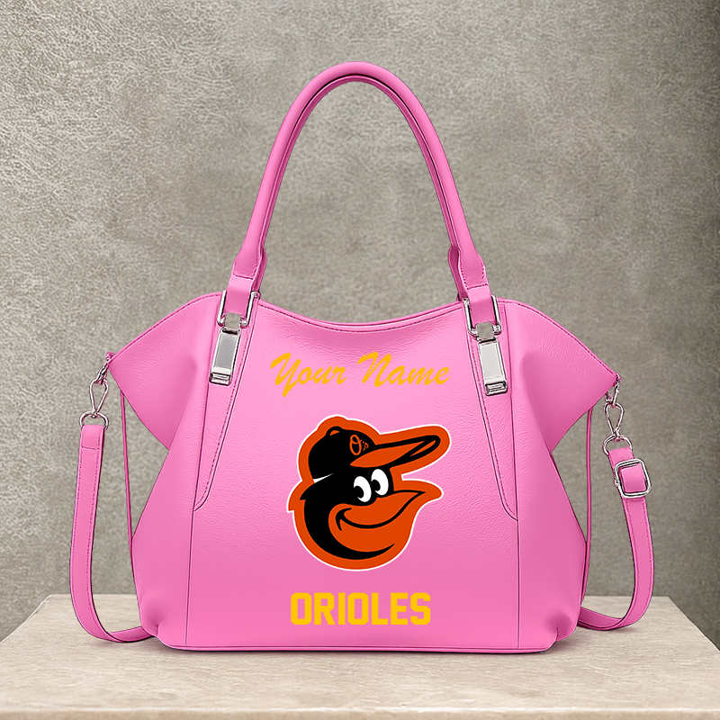 [FLASH SALE] NEW CUSTOMIZED MLB25 BOS BALTIMORE ORIOLES SHOULDER HANDBAG