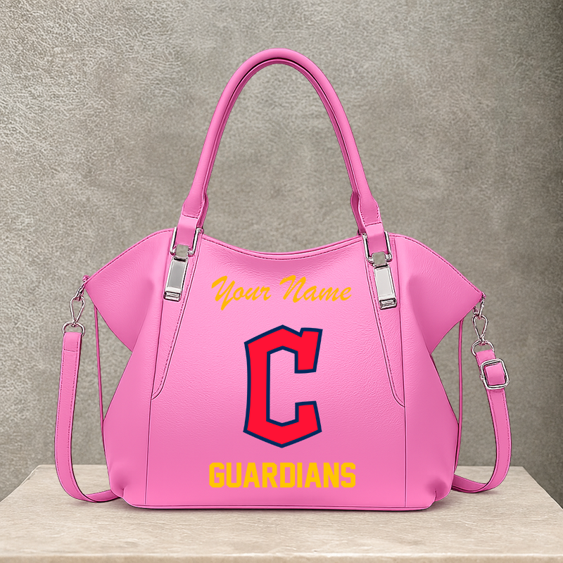 [FLASH SALE] NEW CUSTOMIZED MLB13 CGS CLEVELAND GUARDIANS SHOULDER HANDBAG