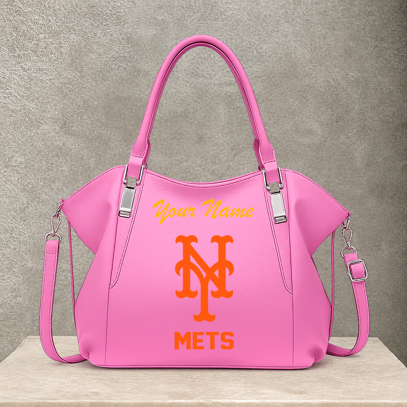 [FLASH SALE] NEW CUSTOMIZED MLB17 NYM NEW YORK METS SHOULDER HANDBAG
